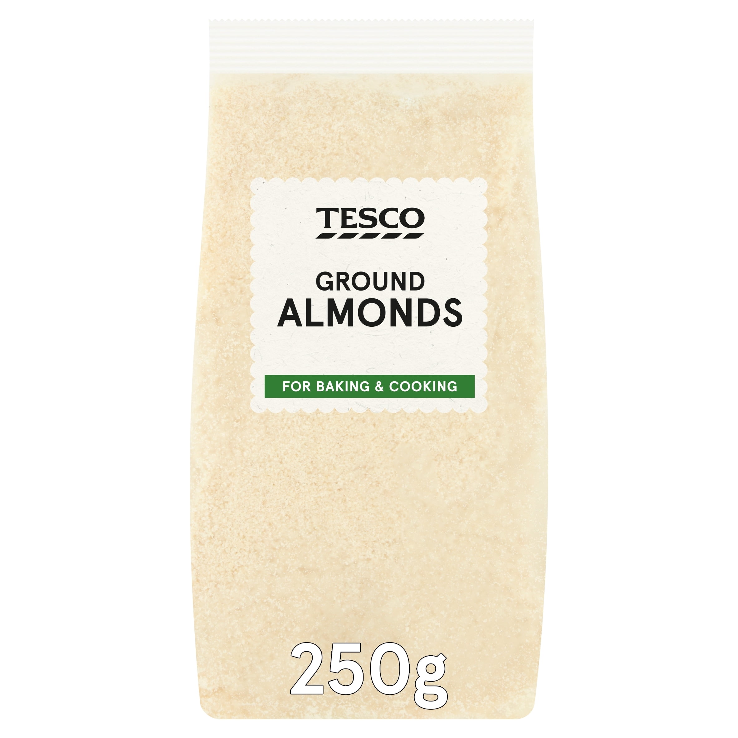 Tesco Ground Almonds 250G, Imported from Britain