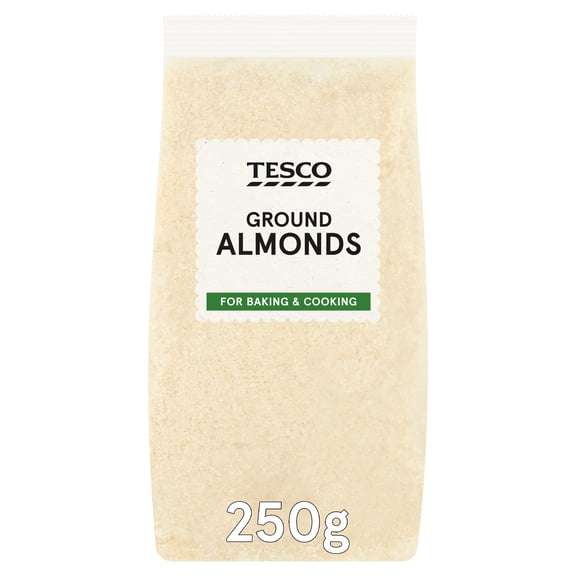 Tesco Ground Almonds 250G, Imported from Britain