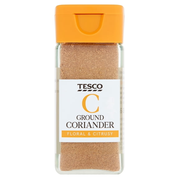 Tesco Ground Coriander 36G, Imported from Britain