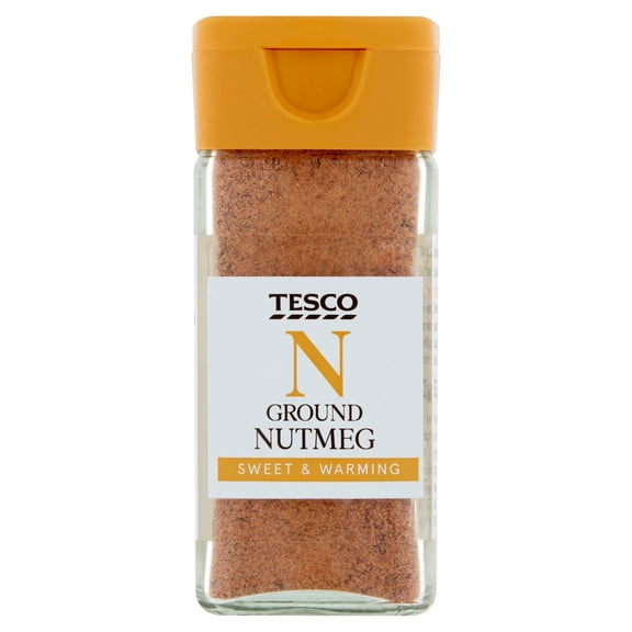 Tesco Ground Nutmeg 52G, Imported from Britain