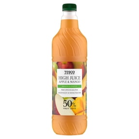 Tesco High Juice Apple & Mango 1 Litre, Imported from Britain