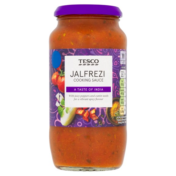 Tesco Jalfrezi Sauce 500G, Imported from Britain