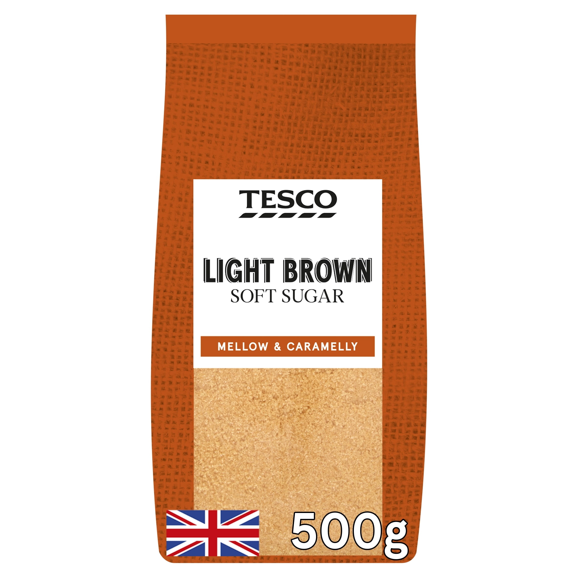 Tesco Light Brown Soft Sugar 500g, Imported from Britain