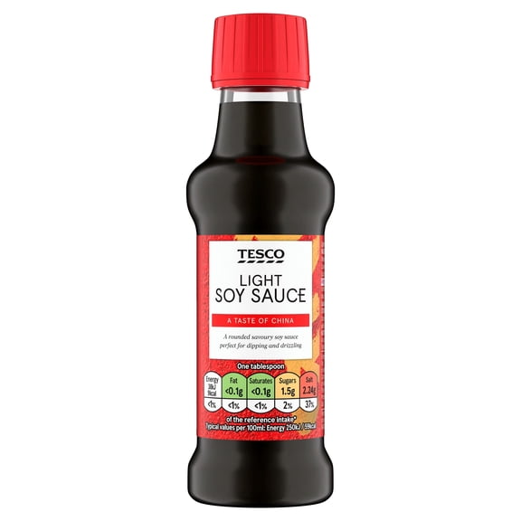 Tesco Light Soy Sauce 150Ml, Imported from Britain
