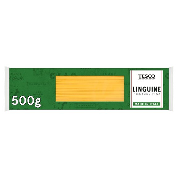 Tesco Linguine Pasta 500G, Imported from Britain