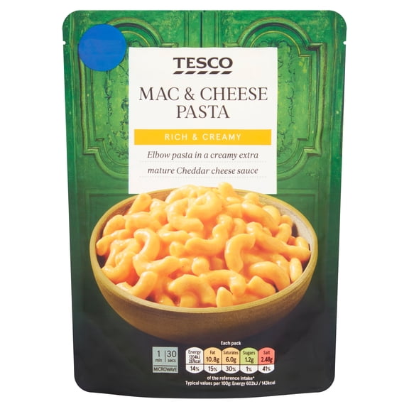 Tesco Mac & Cheese Pasta 200G, Imported from Britain