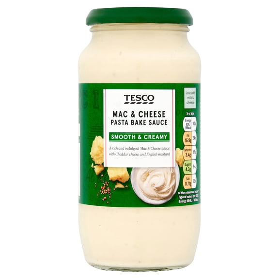 Tesco Mac & Cheese Sauce 480g, Imported from Britain