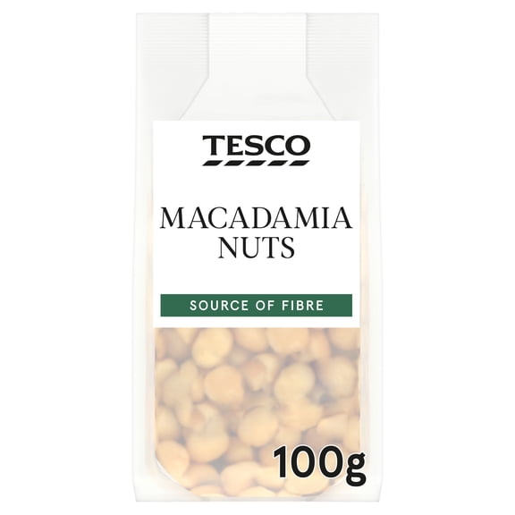 Tesco Macadamia Nuts 100G, Imported from Britain