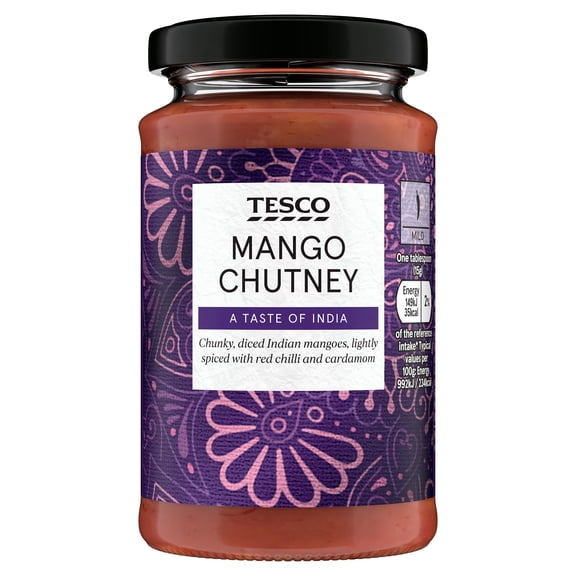 Tesco Mango Chutney 230G, Imported from Britain