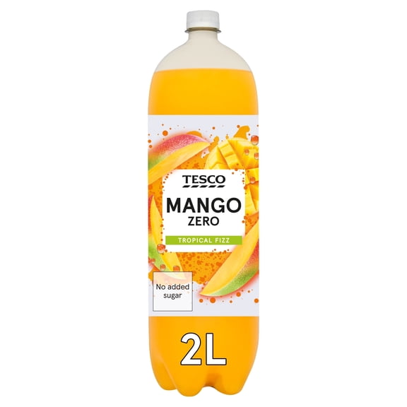 Tesco Mango Zero 2 Litre, Imported from Britain
