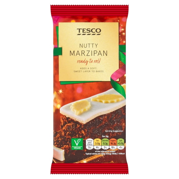 Tesco Marzipan 500G, Imported from Britain