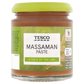 Tesco Massaman Paste 180g, Imported from Britain