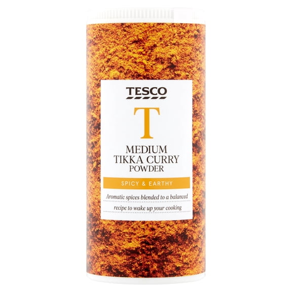 Tesco Medium Tikka Curry Powder 80G, Imported from Britain
