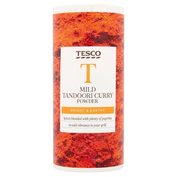 Tesco Mild Tandoori Curry Powder 80G, Imported from Britain