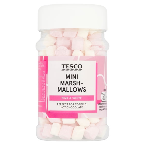 Tesco Mini Marshmallows 60g, Imported from Britain