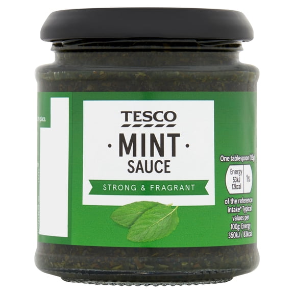 Tesco Mint Sauce 185G, Imported from Britain