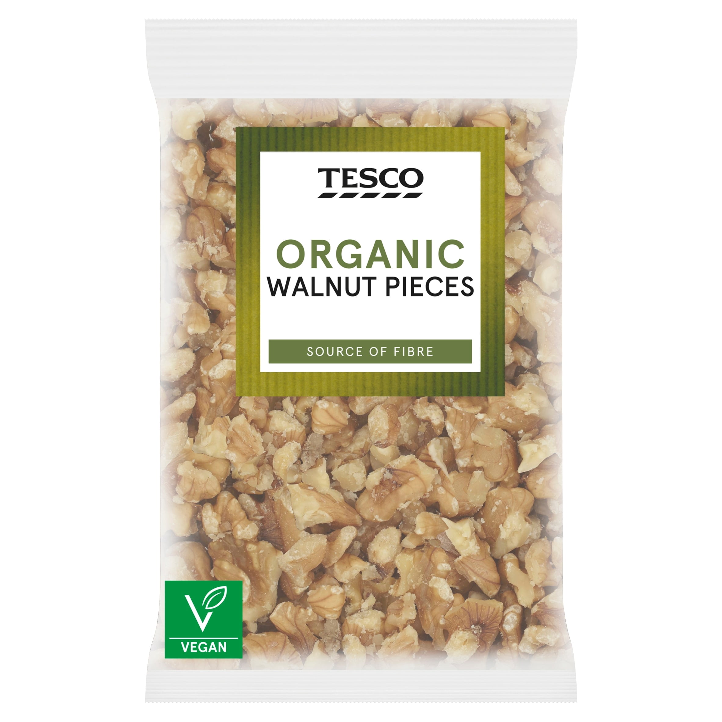 Tesco Organic Walnut Pieces 100G, Imported from Britain