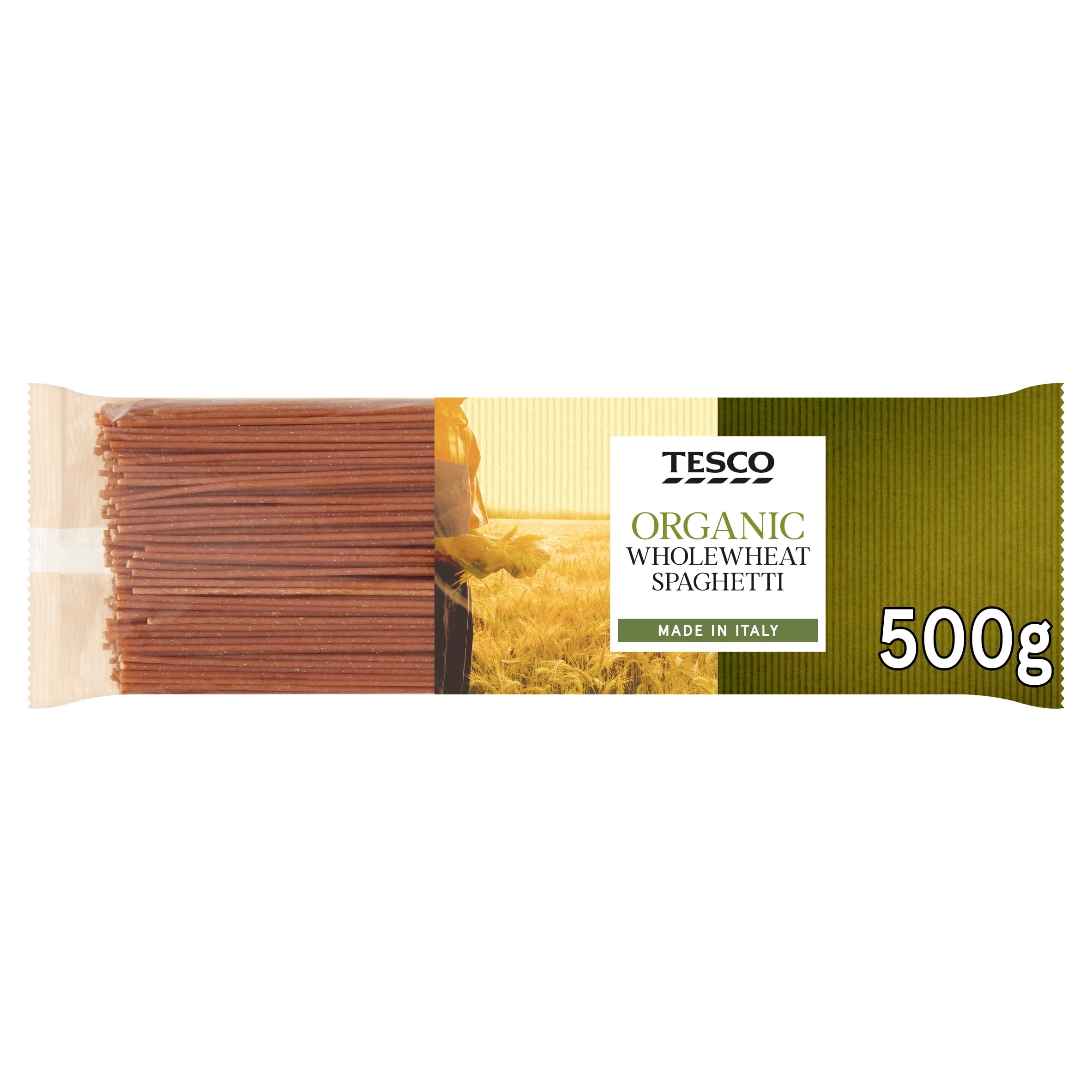 Tesco Organic Wholewheat Spaghetti 500g, Imported from Britain ...