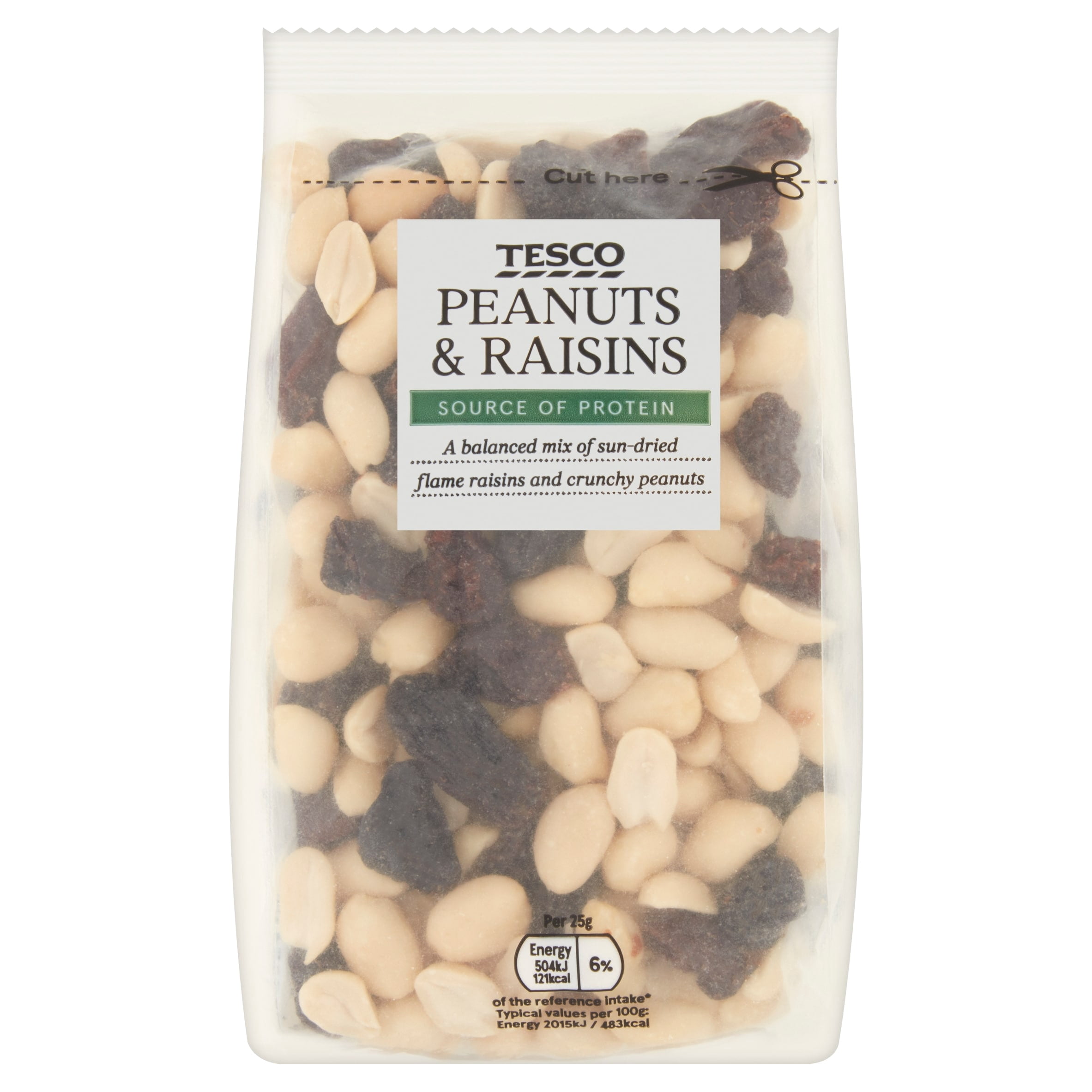 Tesco Peanuts And Raisins 300G, Imported from Britain - Walmart.com