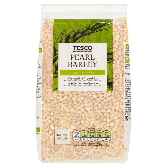 Tesco Pearl Barley 500G, Imported from Britain