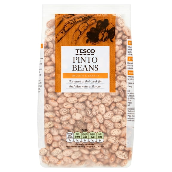 Tesco Pinto Beans 500G, Imported from Britain