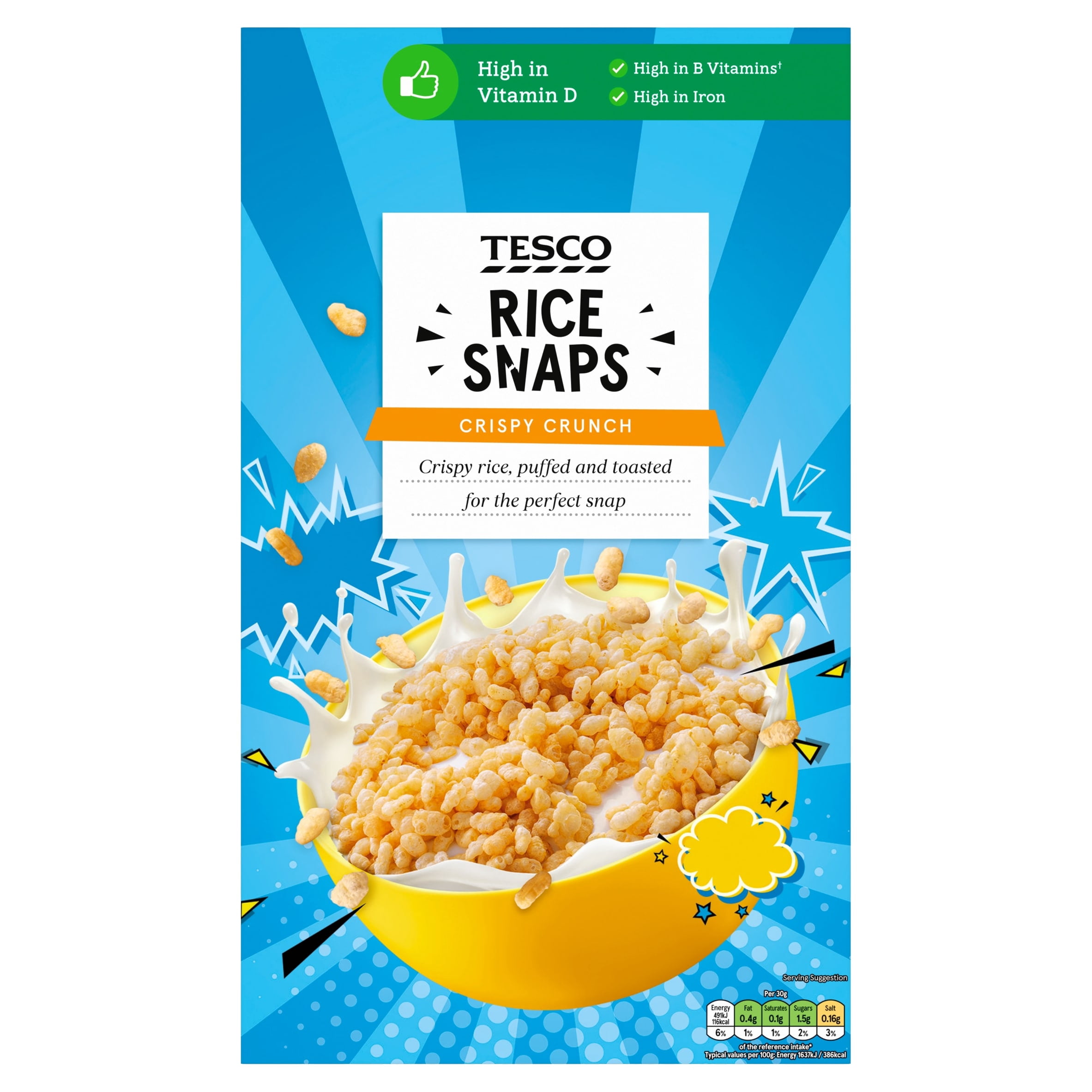 Tesco Rice Snaps 500g, Imported from Britain - Walmart.com