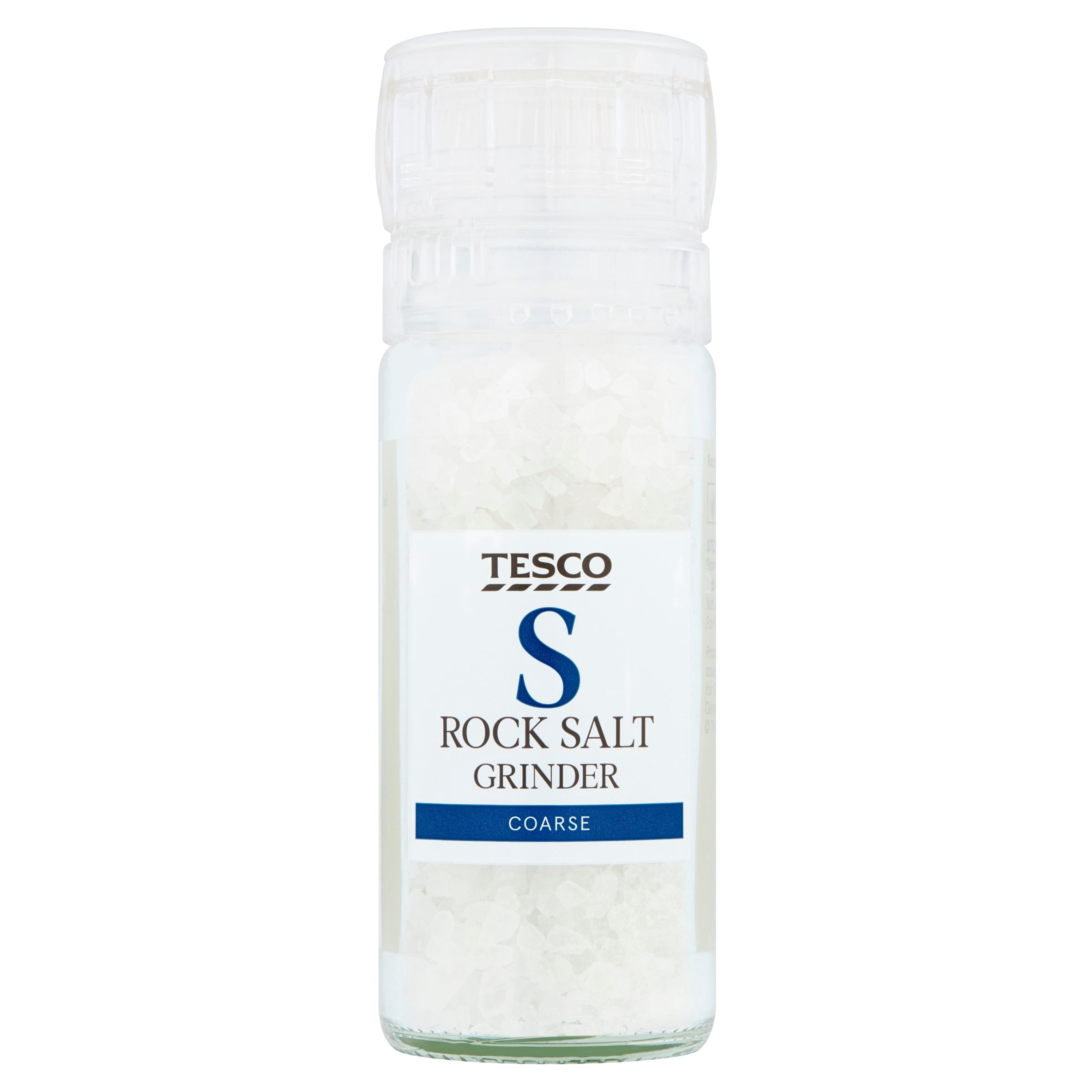 Tesco Rock Salt Grinder 100G, Imported from Britain
