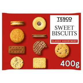 Tesco Sweet Biscuits 400G, Imported from Britain