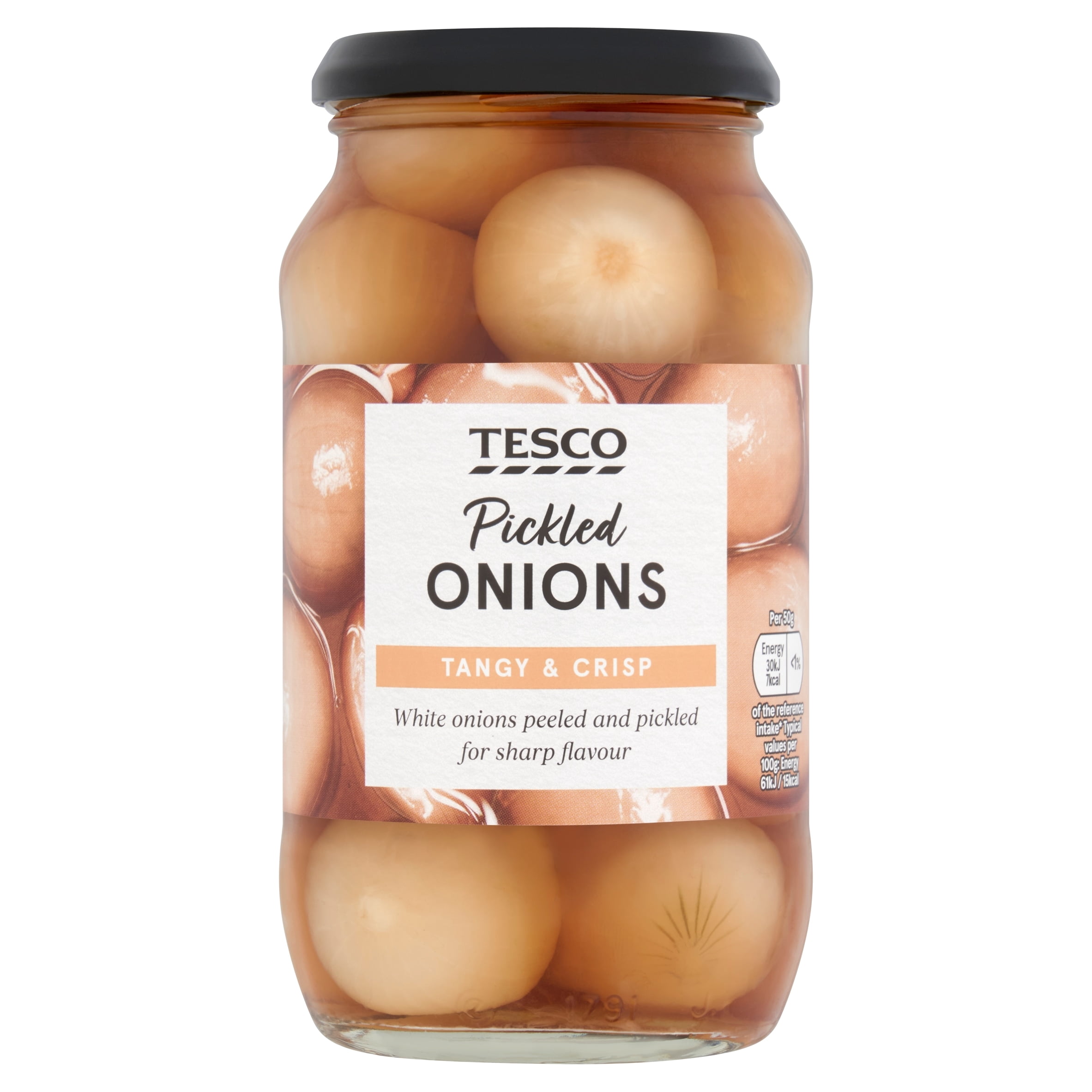 Tesco Traditional Pickled Onions 440G, Imported from Britain