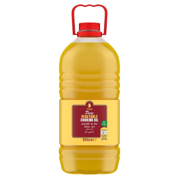 Tesco Vegetable Oil 5 Litre, Imported from Britain