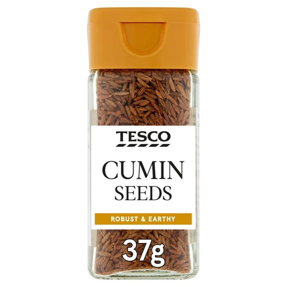 Tesco Whole Cumin Seeds 37G, Imported from Britain
