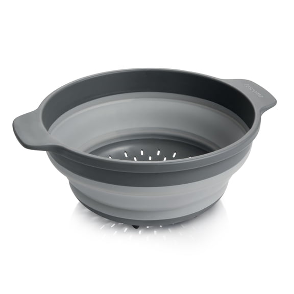 Tescoma GrandCHEF Collapsible Colander 24 cm Standard Gray