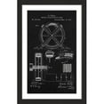 thumbnail image 1 of "Tesla Arc Lamp 1891 Black Paper" Framed Painting Print, 1 of 4
