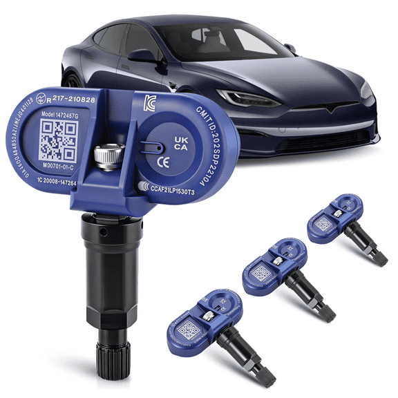 Tesla Bluetooth TPMS Tire Pressure Monitor Sensor Compatible with 2020-2026 Tesla Models 3 Y S X Replaces 1490701-01-B 1490701-01-C