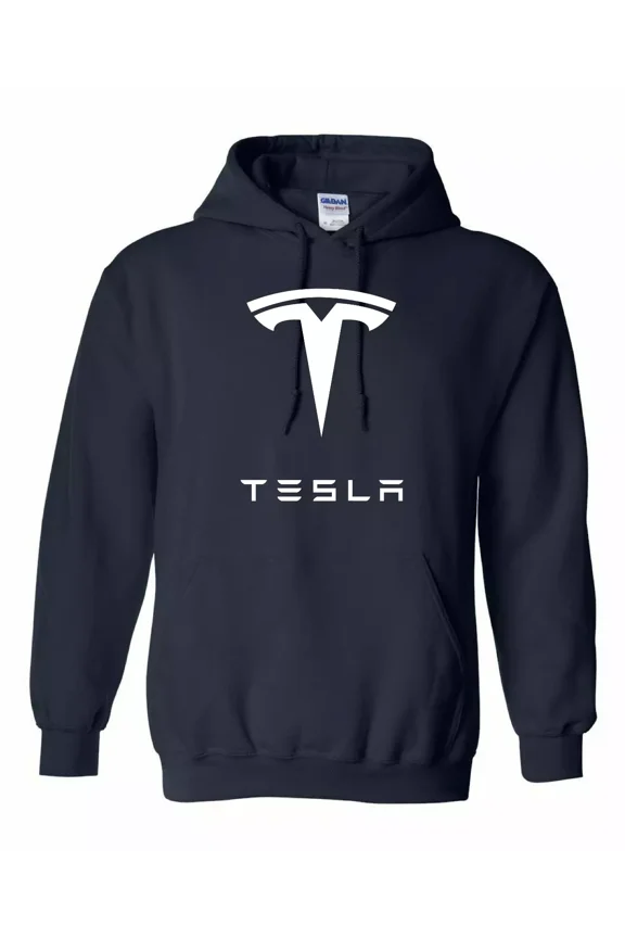 Tesla Hoodie - All Design Colors for Men and Women, up to Size 4XL