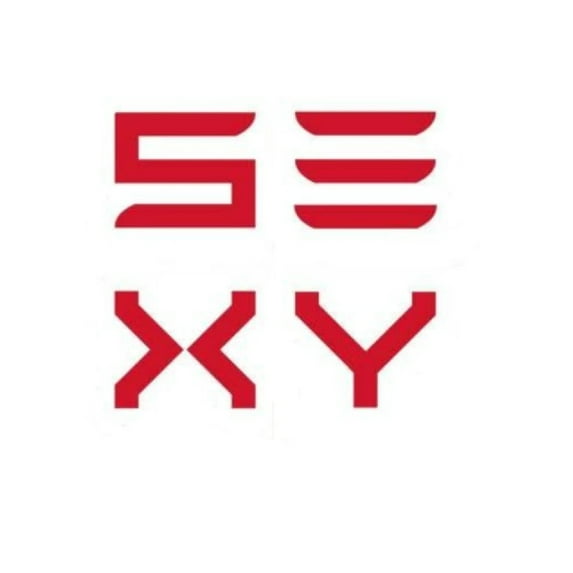 Tesla Logo Vinyl Decal Sticker "SEXY", Many Colors
