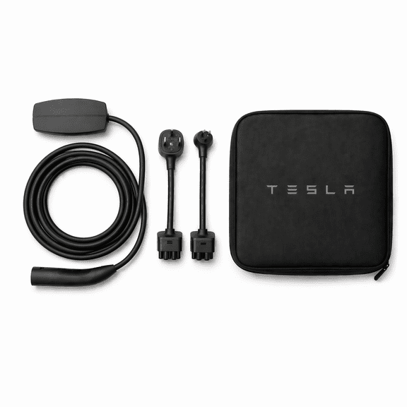 Tesla Mobile Connector - Portable Electric Vehicle (EV) NACS Charger - Level 2 - up to 32A with 20ft Cable
