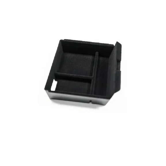Tesla Model 3 Highland Front Center Console Organizer Tray, Flocked W/ Data Cable Hole, 2024