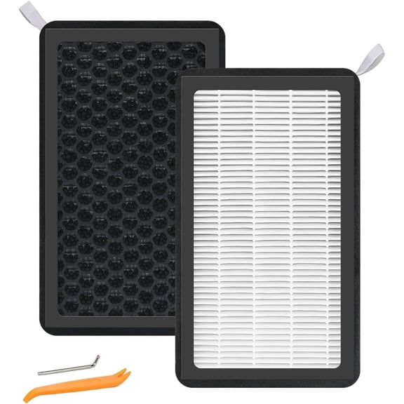 Tesla Model 3 Model Y Air Filter HEPA 2 Pack with Activated Carbon Tesla Cabin Air Filter Replacement (2016-2025)