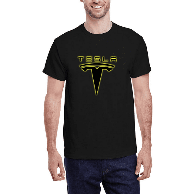 Tesla Model Car Logo Camiseta