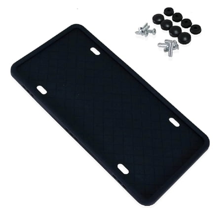Tesla Model S, 3, X, Y, Cybertruck Silicone License Plate Holder