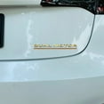 thumbnail image 1 of Tesla Model S, 3, X, Y, Gold Dual Motor Emblem, 3D Epoxy Sticker Rear Trunk Emblem, 1 of 2