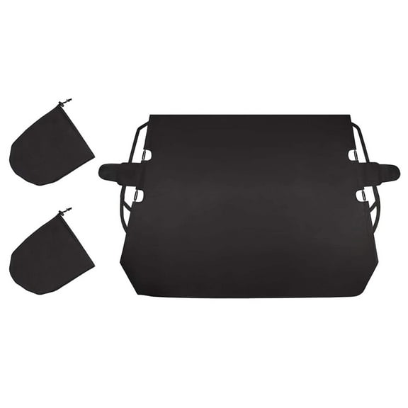 Tesla Model S, Y Front Windshield Side Mirror Snow, Ice, Sun Cover Sunshade, 2012-2024