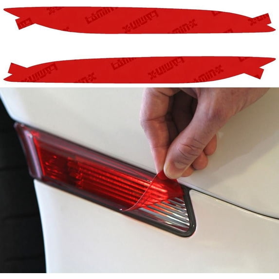 Tesla Model X (2016+ ) Red Rear Marker Covers