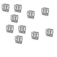 thumbnail image 1 of Tesla Model X Interior Racetrack Pillar Trim Fastener Clips, Pack of 10, 2016-2021, 1 of 2