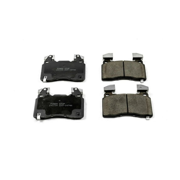 Tesla Model X Power Stop Z16 EVOLUTION Front Low-Dust Ceramic Brake Pads, 2016-2021