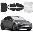 thumbnail image 1 of for Tesla Model Y 2020-2025 Car Window Shades, 8pcs Privacy Sun Shade Set for Front Windshield Side and Rear Windows, Full Window Covers Keeps vehicle Cool for Camping Napping, 1 of 4
