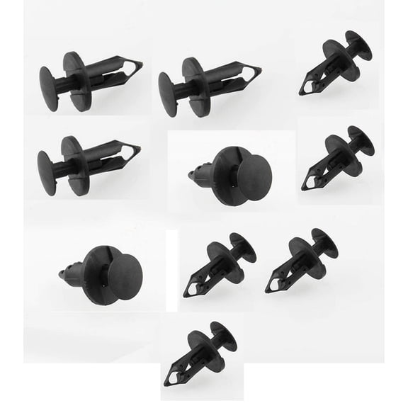 Tesla Model Y Inner Fender Well Liner Push Clips, Front or Rear, Improved Version, 2020-2025
