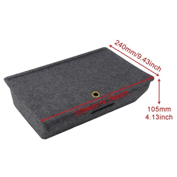 Tesla Model Y Interior Under Seat Storage with Lid Hidden Storage Tray Bins Box Organizer for Model y