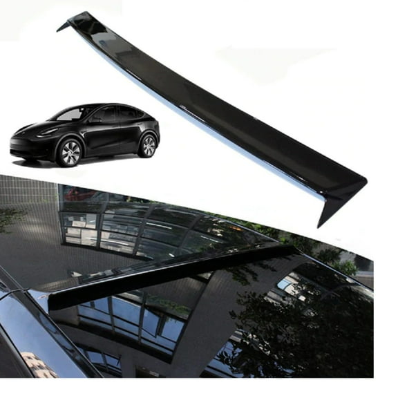 Tesla Model Y Rear Roof Spoiler, Wing, ABS Gloss Black, 2020-2024